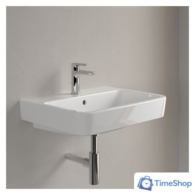 Умывальник Villeroy & Boch O.Novo 4A416GR1 - Изображение №3 — Интернет-магазин Time-Shop
