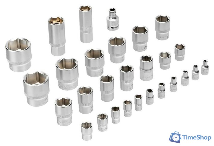 Универсальный набор инструментов Denzel 15809 (82 предмета) - Изображение №10 — Интернет-магазин Time-Shop