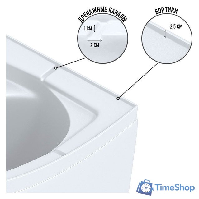 Душевая кабина Niagara Promo P100/40/MT/BK 100x100x195 - Изображение №8 — Интернет-магазин Time-Shop