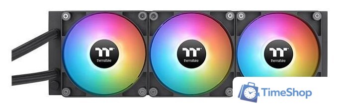 Система жидкостного охлаждения для процессора Thermaltake TH360 V2 ARGB CL-W362-PL12SW-A - Изображение №4 — Интернет-магазин Time-Shop