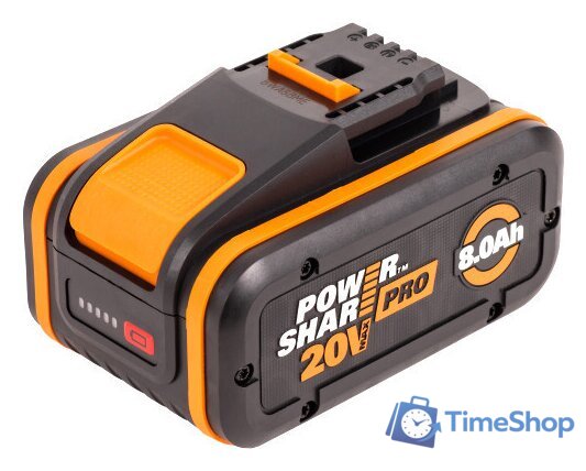 Аккумулятор Worx WA3648 (20В/8 Ач) - Изображение №1 — Интернет-магазин Time-Shop