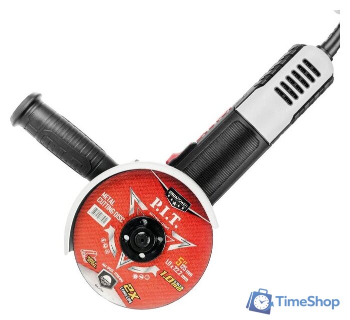 Угловая шлифмашина P.I.T. PWS125-C10 - Изображение №8 — Интернет-магазин Time-Shop