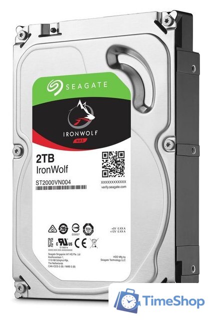 Жесткий диск Seagate Ironwolf 2TB [ST2000VN004] - Изображение №2 — Интернет-магазин Time-Shop