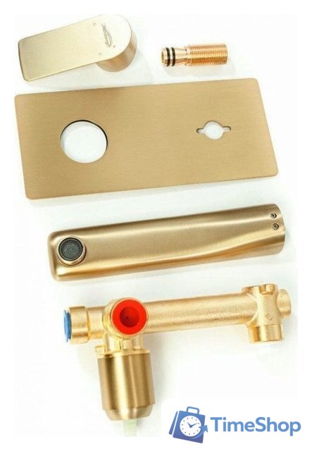 Смеситель Hansberge H699 (золото матовый) - Изображение №10 — Интернет-магазин Time-Shop