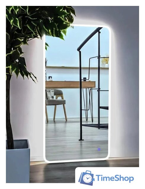 Зеркало с подсветкой  EMZE Smartphone 50x100 LED.UV.SMART.50.100.BEL (белый с УФ-окантовкой и подсветкой) - Изображение №12 — Интернет-магазин Time-Shop