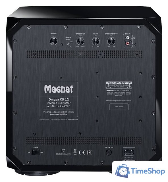 Проводной сабвуфер Magnat Omega CS 12 - Изображение №4 — Интернет-магазин Time-Shop