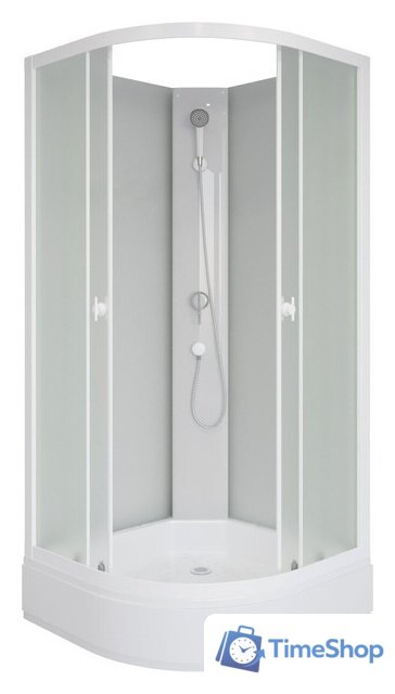 Душевая кабина Niagara Promo P100/26/MT/BK 100x100x195 - Изображение №1 — Интернет-магазин Time-Shop