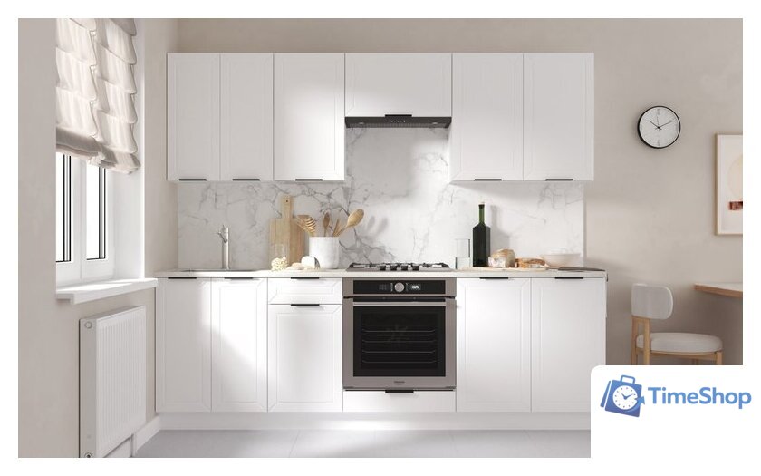 Готовая кухня Mio Tesoro Корнелия Ода-плюс 2.4 (белый/мрамор итальянский) - Изображение №5 — Интернет-магазин Time-Shop