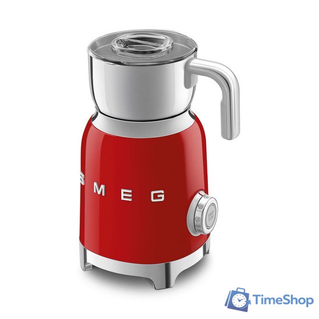 Автоматический вспениватель молока Smeg MFF11RDEU - Изображение №5 — Интернет-магазин Time-Shop