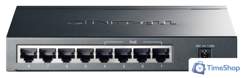 Неуправляемый коммутатор TP-Link TL-SG1008P V7 - Изображение №2 — Интернет-магазин Time-Shop