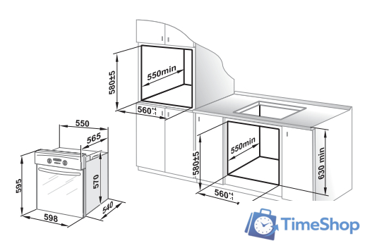 Электрический духовой шкаф GEFEST 602-02 С - Изображение №2 — Интернет-магазин Time-Shop
