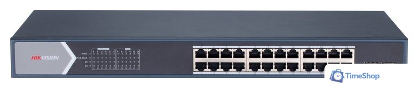 Настраиваемый коммутатор Hikvision DS-3E1526P-SI - Изображение №1 — Интернет-магазин Time-Shop