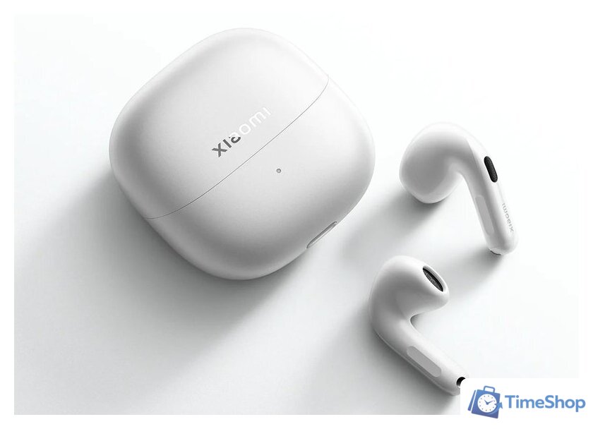 Наушники Xiaomi Buds 6 M2540E1 (белый, международная версия) - Изображение №3 — Интернет-магазин Time-Shop