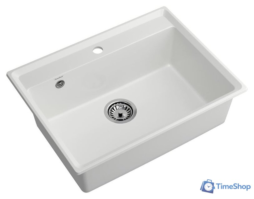 Кухонная мойка GranFest GF-LV-660 (иней) - Изображение №2 — Интернет-магазин Time-Shop