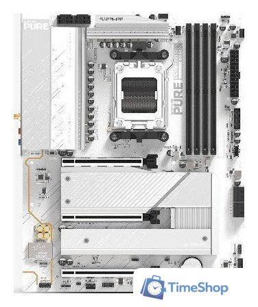 Материнская плата Sapphire Pure B850A WiFi7 - Изображение №1 — Интернет-магазин Time-Shop