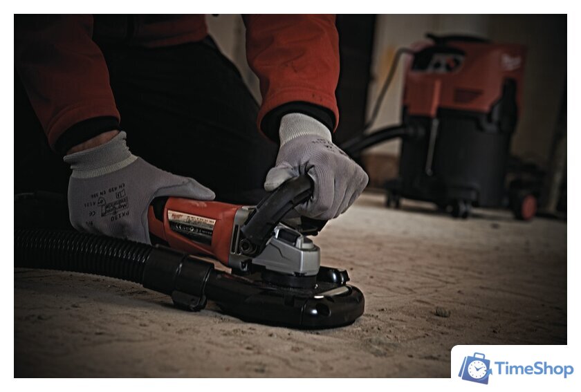 Угловая шлифмашина Milwaukee AGV 15-125 XC DEG-SET [4933448035] - Изображение №8 — Интернет-магазин Time-Shop