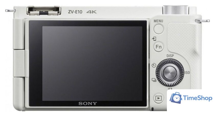 Беззеркальный фотоаппарат Sony ZV-E10 Body (белый) - Изображение №2 — Интернет-магазин Time-Shop