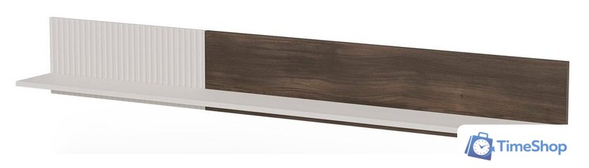 Полка Halmar Random 2 P-2 (кашемир/орех/черный) - Изображение №1 — Интернет-магазин Time-Shop