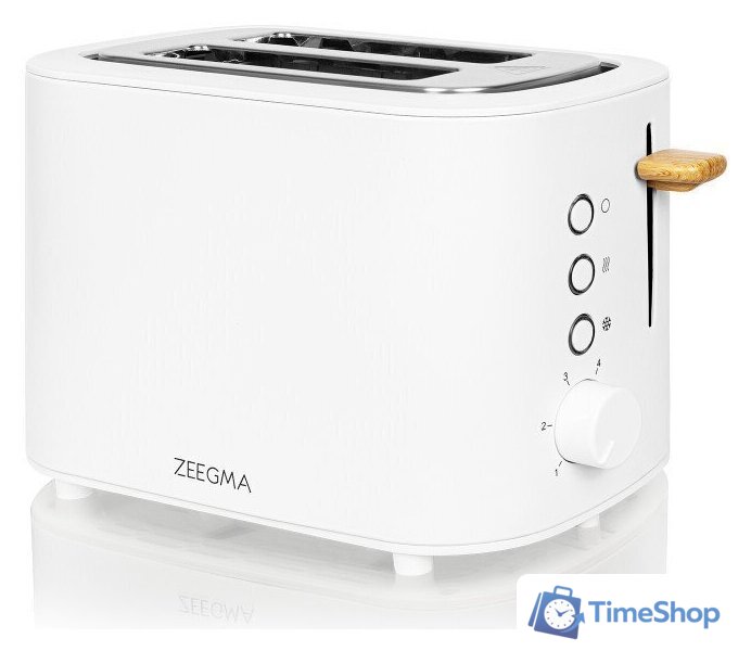 Тостер Zeegma Tostee White Wood - Изображение №2 — Интернет-магазин Time-Shop