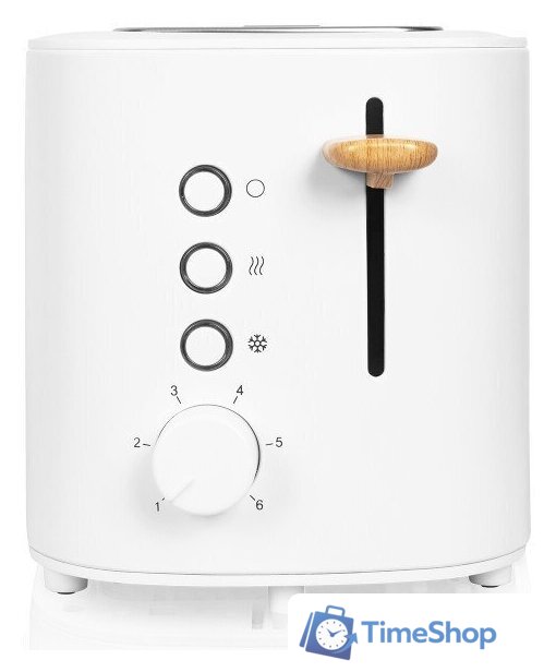 Тостер Zeegma Tostee White Wood - Изображение №5 — Интернет-магазин Time-Shop