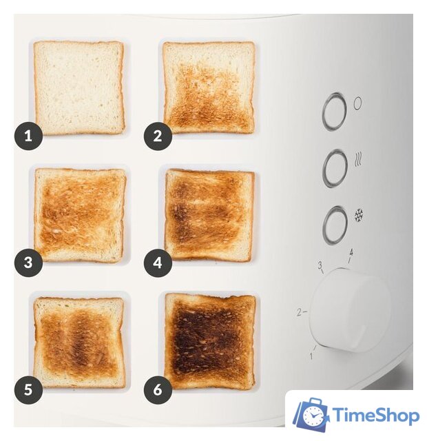 Тостер Zeegma Tostee White Wood - Изображение №15 — Интернет-магазин Time-Shop