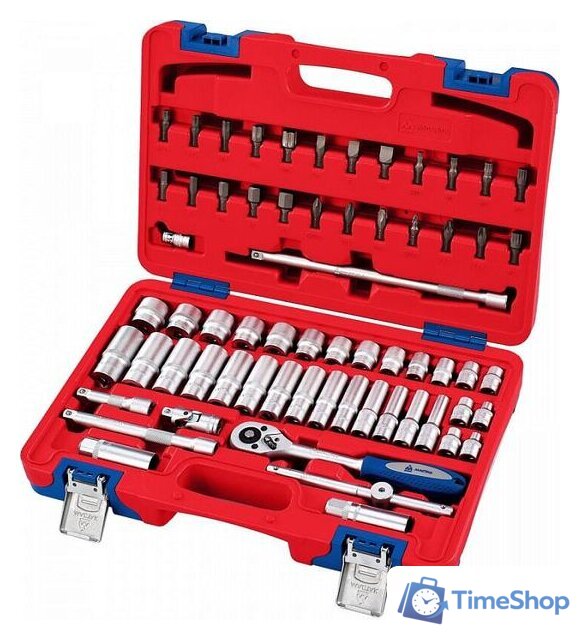 Универсальный набор инструментов Мастак 01-064C (64 предмета) - Изображение №1 — Интернет-магазин Time-Shop