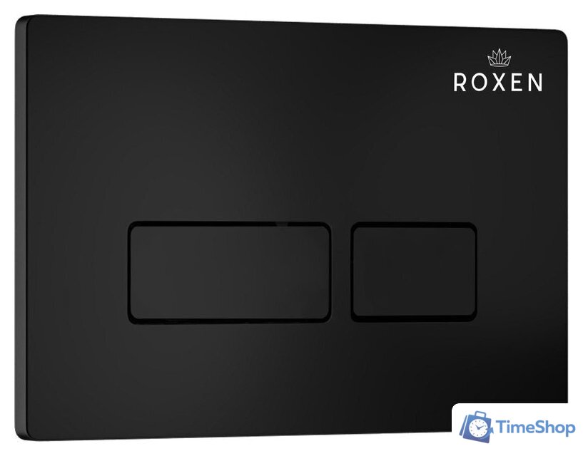 Унитаз подвесной Roxen Cube One Rimless 6 в 1 StounFix Dual Fresh 579341 (кнопка: черный матовый) - Изображение №20 — Интернет-магазин Time-Shop