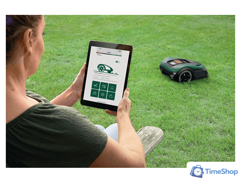 Газонокосилка-робот Bosch Indego M+ 700 06008B0303 - Изображение №5 — Интернет-магазин Time-Shop