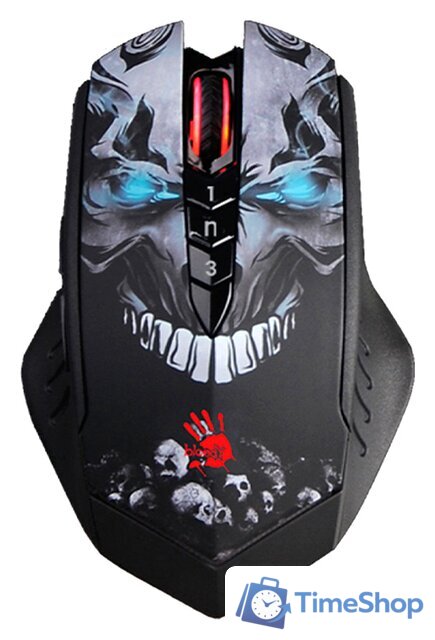 Игровая мышь A4Tech Bloody R80 Plus (Skull) - Изображение №1 — Интернет-магазин Time-Shop