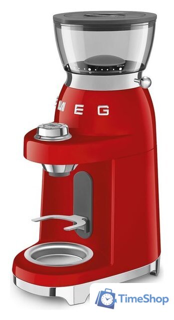 Электрическая кофемолка Smeg CGF03RDEU - Изображение №3 — Интернет-магазин Time-Shop