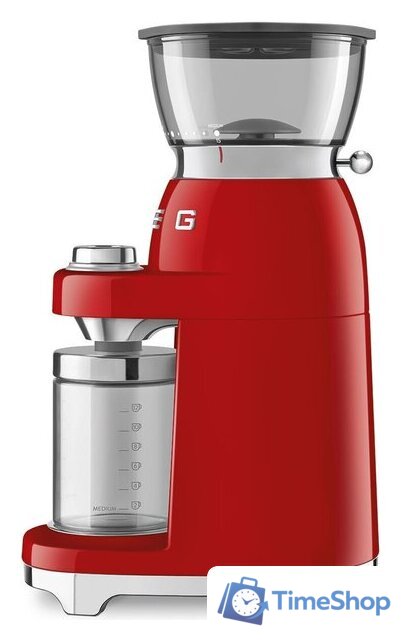 Электрическая кофемолка Smeg CGF03RDEU - Изображение №8 — Интернет-магазин Time-Shop