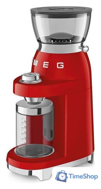 Электрическая кофемолка Smeg CGF03RDEU - Изображение №6 — Интернет-магазин Time-Shop