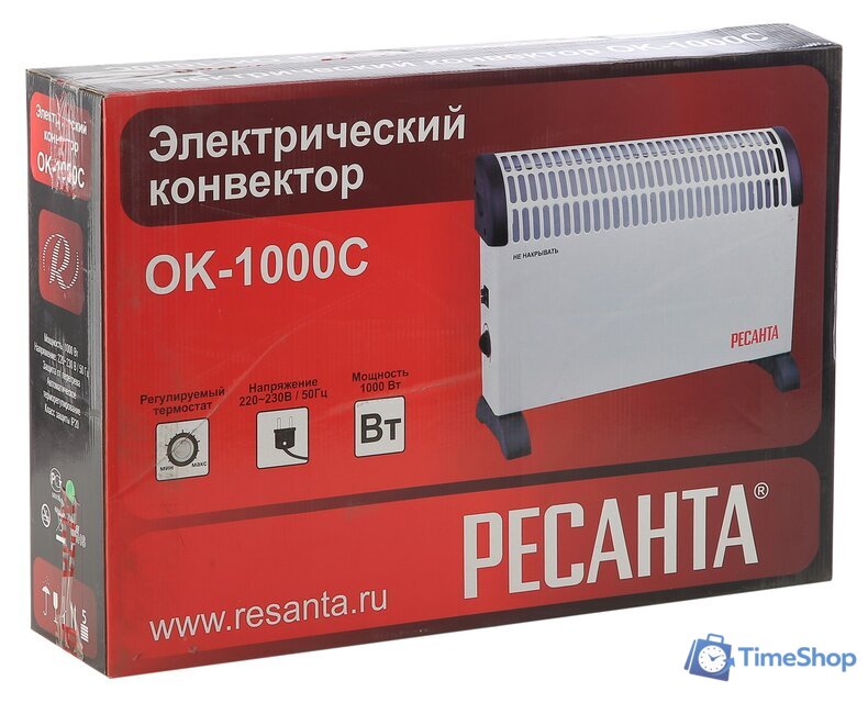 Конвектор Ресанта ОК-1000С - Изображение №7 — Интернет-магазин Time-Shop