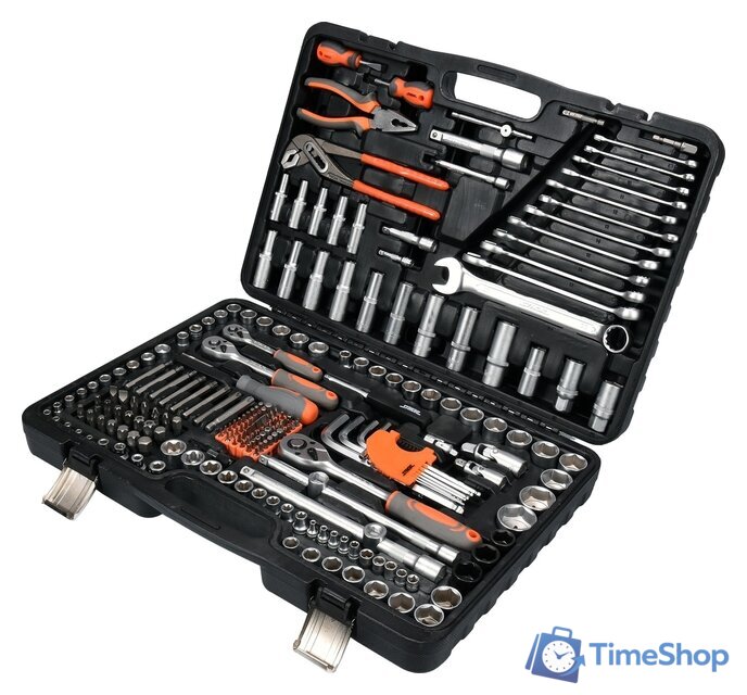 Универсальный набор инструментов Sthor 58693 (225 предметов) - Изображение №2 — Интернет-магазин Time-Shop