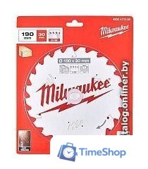 Пильный диск Milwaukee 4932471300 - Изображение №1 — Интернет-магазин Time-Shop