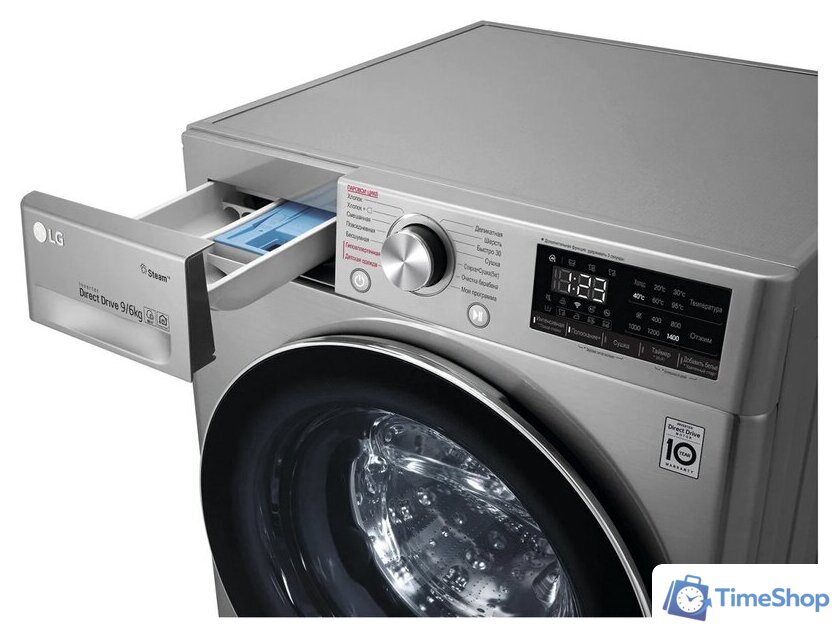 Стирально-сушильная машина LG F4V5VG2S - Изображение №7 — Интернет-магазин Time-Shop