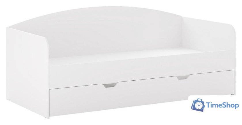 Кровать с выдвижным спальным местом Сонум Martin 80x200 (белый) - Изображение №1 — Интернет-магазин Time-Shop