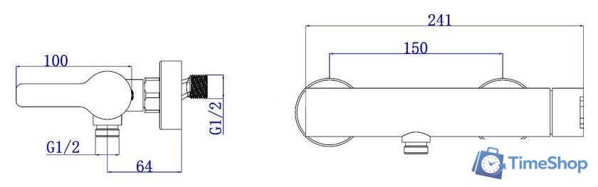 Смеситель AV Engineering AVBON5-BW0 - Изображение №2 — Интернет-магазин Time-Shop