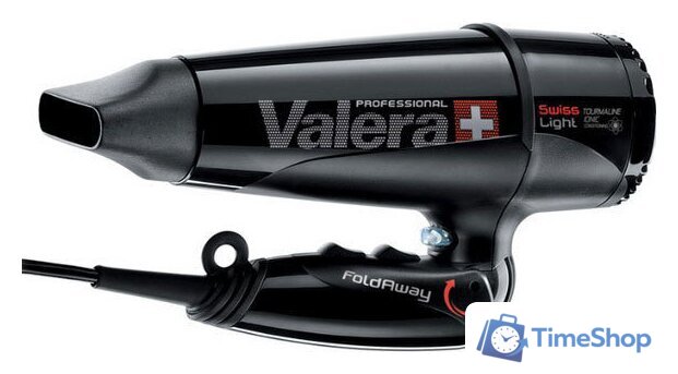 Фен Valera Swiss light 5400 fold-away ionic (черный) - Изображение №2 — Интернет-магазин Time-Shop
