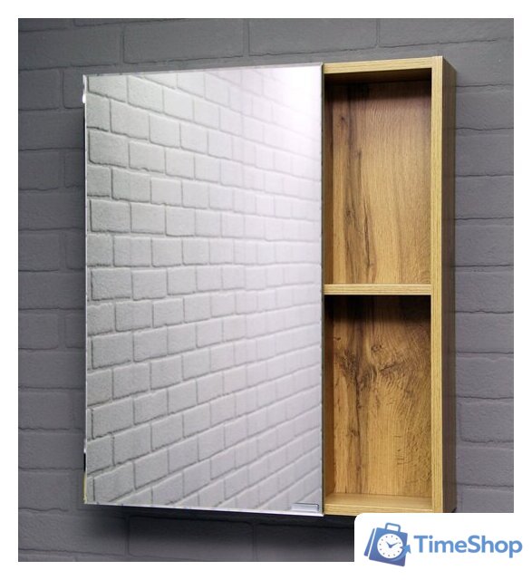  Домино Шкаф с зеркалом для ванной Craft 50 - Изображение №1 — Интернет-магазин Time-Shop