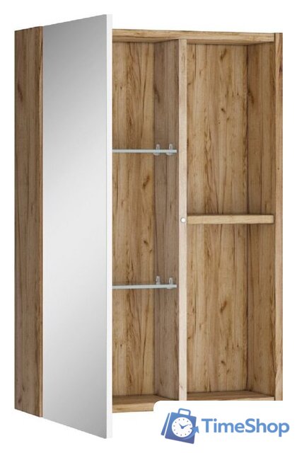  Домино Шкаф с зеркалом для ванной Craft 50 - Изображение №3 — Интернет-магазин Time-Shop