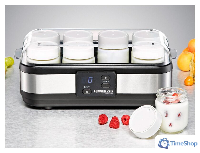 Йогуртница ROMMELSBACHER JG 40 - Изображение №2 — Интернет-магазин Time-Shop