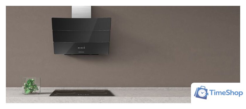 Кухонная вытяжка Krona Inga 600 push button (черный/нержавеющая сталь) - Изображение №4 — Интернет-магазин Time-Shop