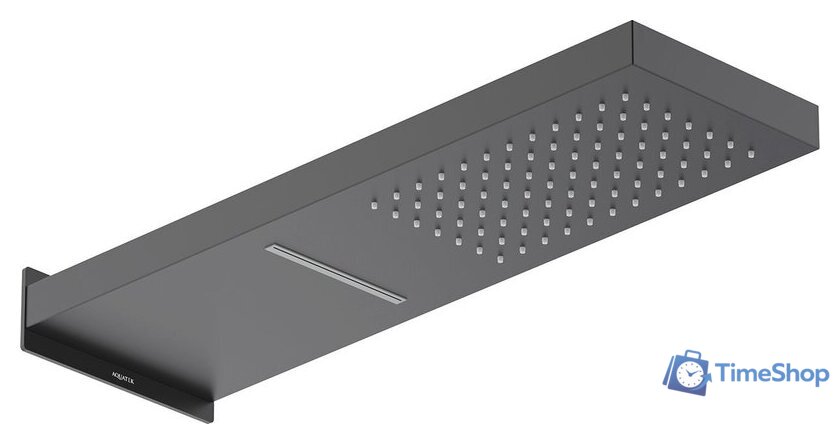 Верхний душ Aquatek AQ2085MB (черный матовый) - Изображение №1 — Интернет-магазин Time-Shop