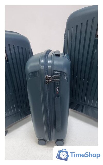 Чемодан-спиннер Mironpan 23107 (L, темно-зеленый) - Изображение №2 — Интернет-магазин Time-Shop