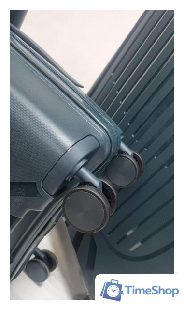 Чемодан-спиннер Mironpan 23107 (L, темно-зеленый) - Изображение №3 — Интернет-магазин Time-Shop