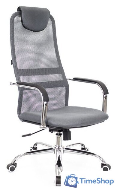 Офисное кресло Everprof EP 708 (сетка, серый) - Изображение №1 — Интернет-магазин Time-Shop