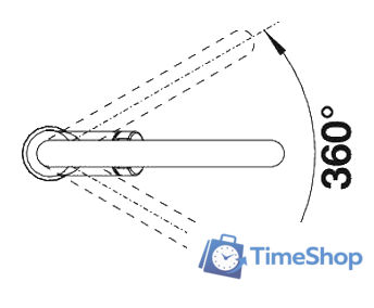 Смеситель Blanco Carena хром (520766) - Изображение №3 — Интернет-магазин Time-Shop