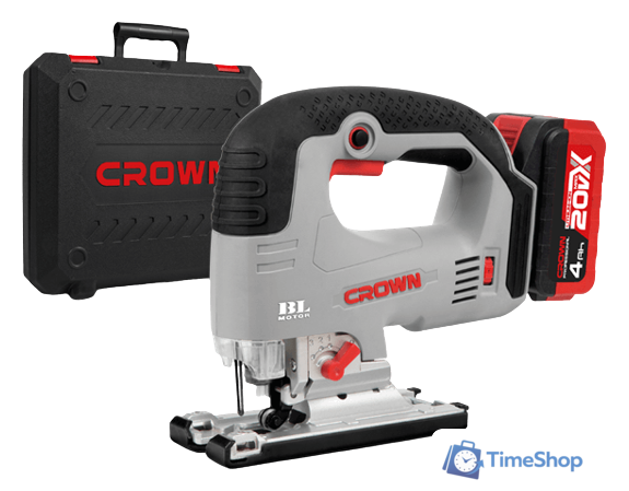 Электролобзик Crown CT25003HX-4 BMC (с 2-мя АКБ) - Изображение №1 — Интернет-магазин Time-Shop