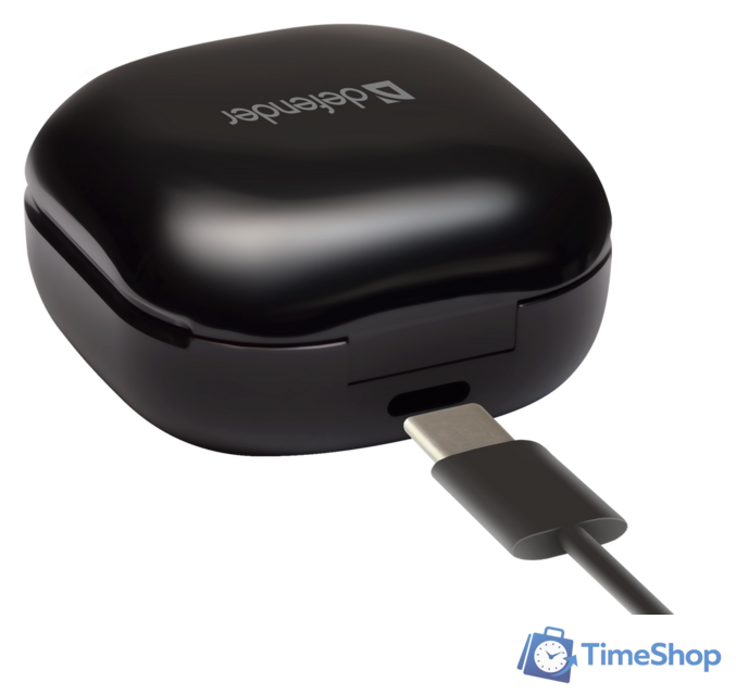 Наушники Defender Twins 910 (черный) - Изображение №5 — Интернет-магазин Time-Shop